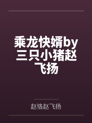乘龙快婿by三只小猪赵飞扬