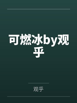 可燃冰by观乎