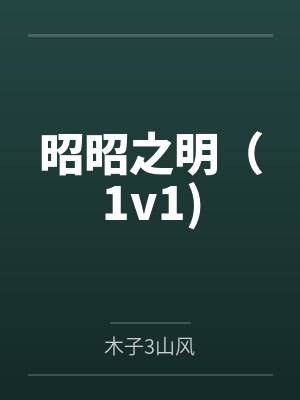 昭昭之明(1v1)